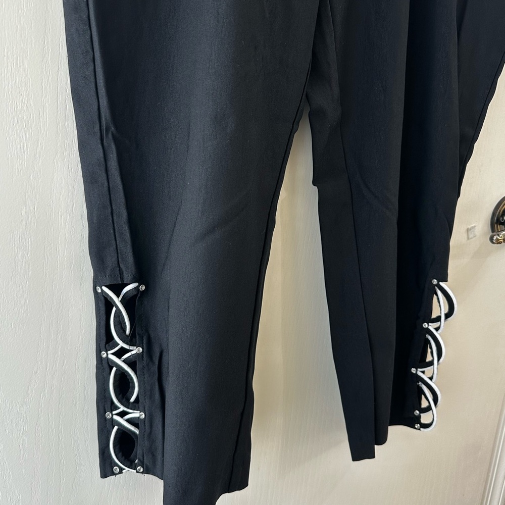 Lulu-B cropped lattice pant
